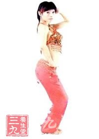 性感肚皮舞 三招让你快速丰胸