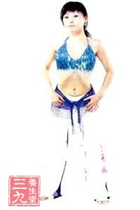 性感肚皮舞 三招让你快速丰胸