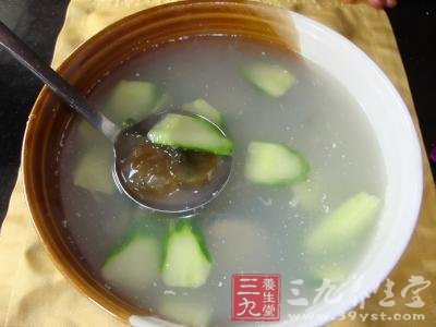 皮蛋黄瓜汤