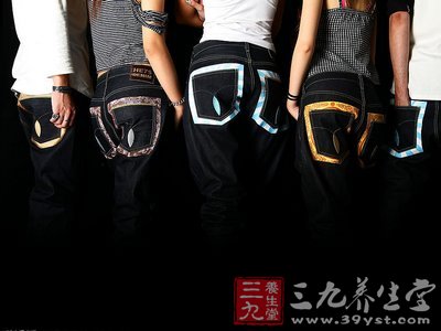 裤子是不会被屁冲破的