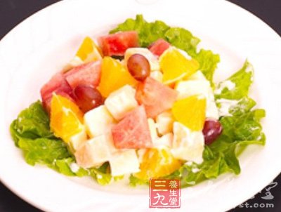 用酸奶做水果沙拉