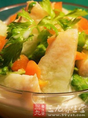 黄色：玉米马铃薯沙拉