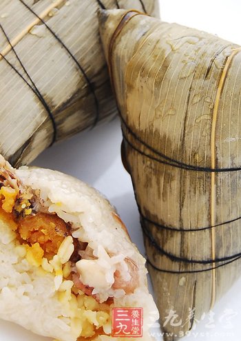 贪吃粽子小心容易引发慢性病