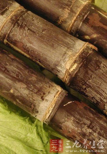 甘蔗是补血健身的良药