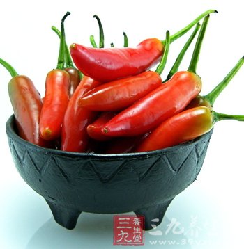 红辣椒营养和保健功效