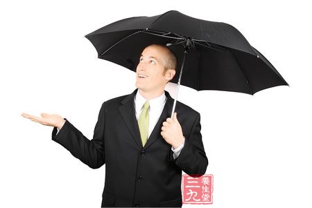 时尚雨中漫步保健法