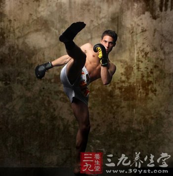 散打基本步法拳法(2)