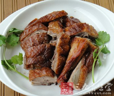 鸭肉的营养价值和食疗功效