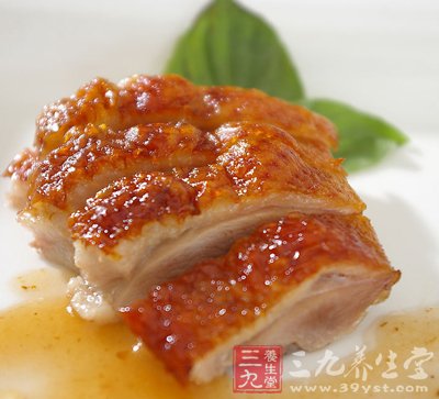鸭肉的营养价值和食疗功效