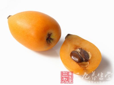 枇杷富含粗纤维及矿物元素