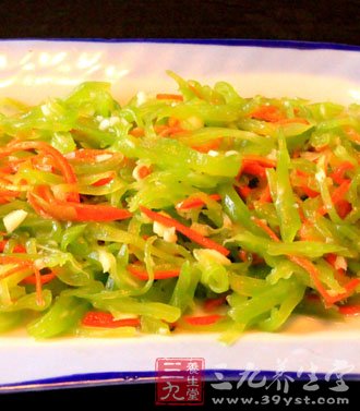 冬季常食營養(yǎng)菜萵筍 增強食欲潤肺去燥