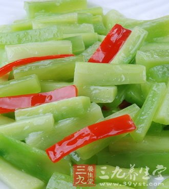 冬季常食營養(yǎng)菜萵筍 增強食欲潤肺去燥