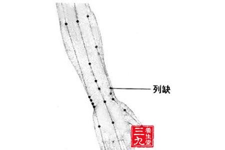 一、补肺益肾：按摩列缺穴