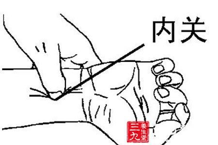 二、保护心脏：按摩内关穴
