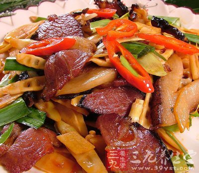 美味腌制食品腊肉