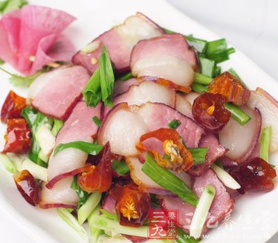 美味腌制食品腊肉