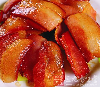 美味腌制食品腊肉