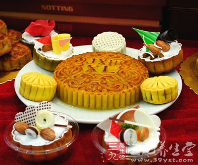 中秋美味月饼独特吃法
