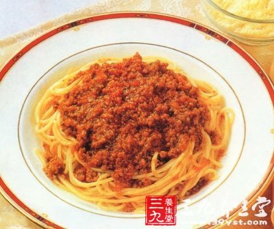 自己学做意大利面