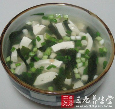 海帶豆腐湯