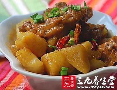 营养美食小鸡炖土豆