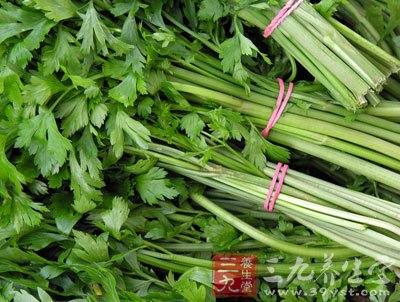 芹菜忌同醋食