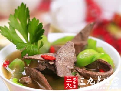 豬肝綠豆粥