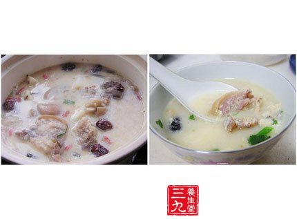 豆浆炖羊肉可丰胸