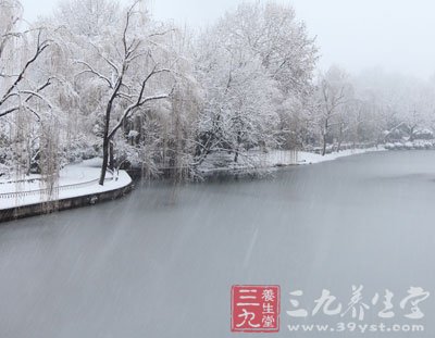 西湖雪景