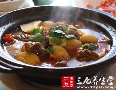 牛肉土豆蛋白质丰富