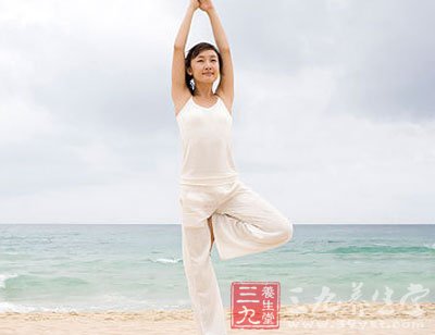 减肥瑜伽 练出平坦光滑美人腹-三九养生堂
