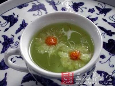 绿豆菊花茶排毒养颜