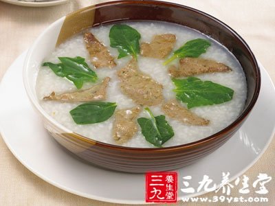 豬肝綠豆粥