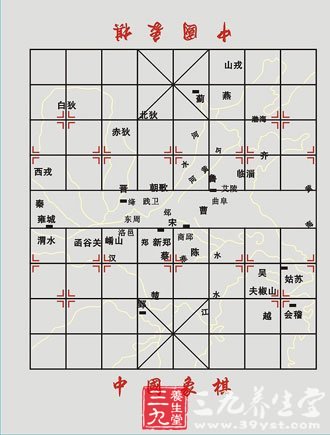 中国象棋棋盘上"楚河汉界"的历史缘由