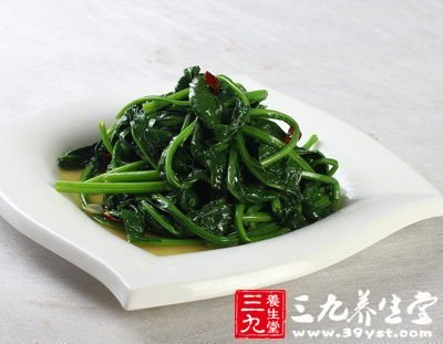 菠菜是有名的补血食物