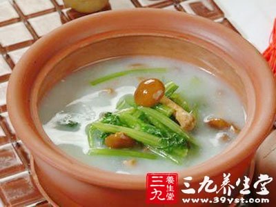 冬菇菠菜去脂汤