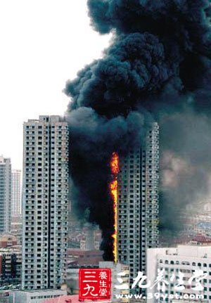 三九养生堂-永定塔着火 火灾逃生的方法