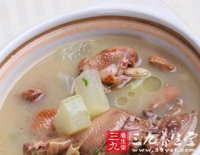 立夏要吃鸭肉冬瓜汤