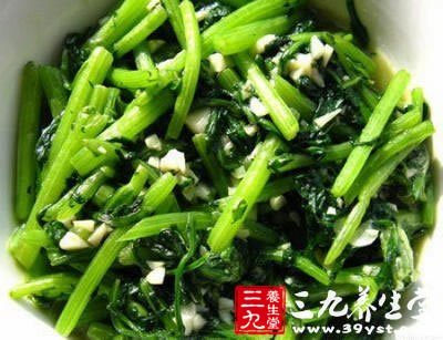 減肥食譜燙茼蒿