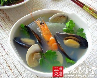 夏季养生食谱海鲜冬瓜汤