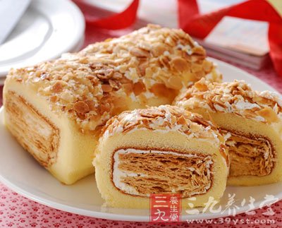 杏仁拿破仑酥
