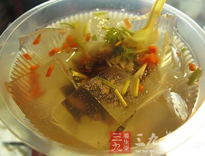 海菜凉粉为青岛独有美食