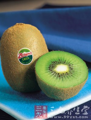 奇异果含有丰富的维生素C