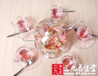 玫瑰花茶配方