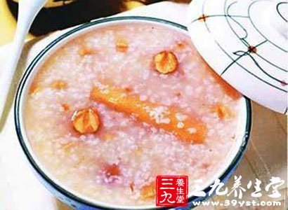 夏季养生粥 羊肉萝卜小米粥