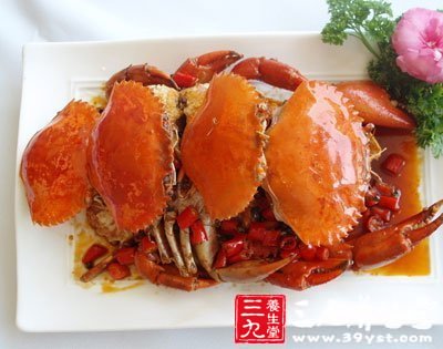 夏季吃虾蟹及贝类食物
