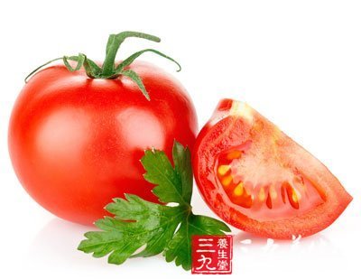 白领吃番茄抗氧化