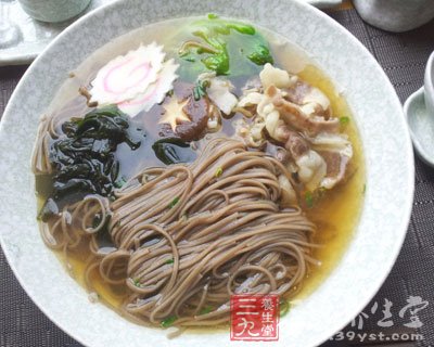 荞麦面的功效与作用