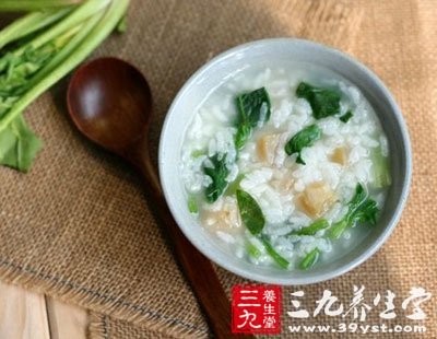 夏季养生粥 菠菜粥