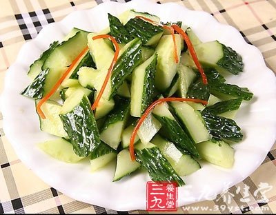 桃子拌黄瓜的功效与作用